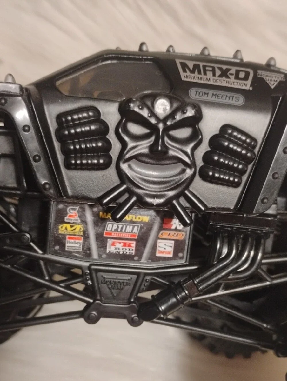 (C-75) MAX-D Black Monster Truck Toy Off-Road Adventure Vehicle